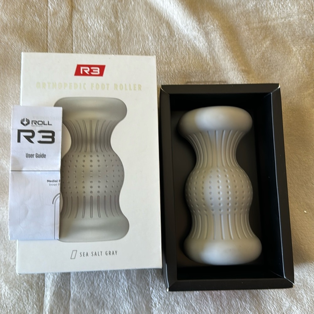 R3 orthopedic foot roller sea salt, gray